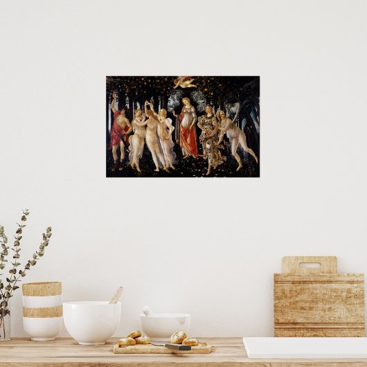 Sandro Botticelli - La Primavera Poster (Küche)