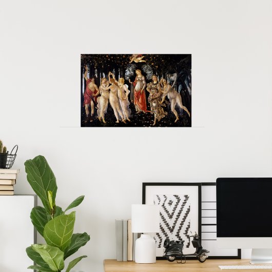 Sandro Botticelli - La Primavera Poster (Heimbüro)