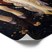 Sandro Botticelli - La Primavera Poster (Ecke)