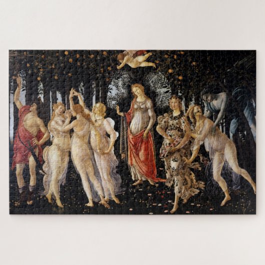 Sandro Botticelli - La Primavera Puzzle (Horizontal)