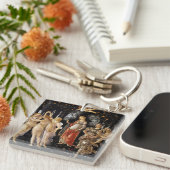 Sandro Botticelli - La Primavera Schlüsselanhänger (Vorderseite rechts)