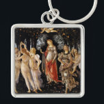 Sandro Botticelli - La Primavera Schlüsselanhänger<br><div class="desc">La Primavera - Sandro Botticelli ,  1482</div>