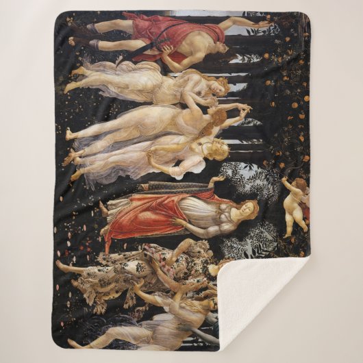 Sandro Botticelli - La Primavera Sherpadecke (Vorderseite)