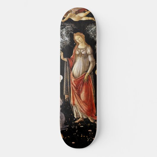 Sandro Botticelli - La Primavera Skateboard (Vorderseite)