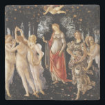 Sandro Botticelli - La Primavera Steinuntersetzer<br><div class="desc">La Primavera - Sandro Botticelli ,  1482</div>