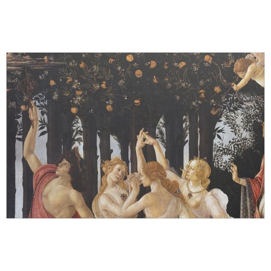 Sandro Botticelli - La Primavera Stoff (Fat Quarter (45,7 x 55,9 cm))