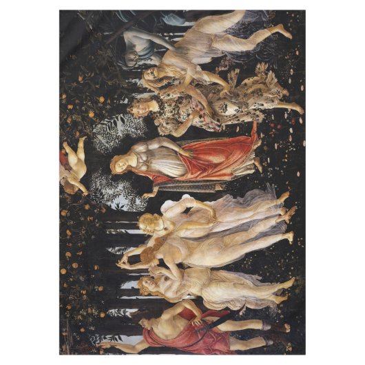 Sandro Botticelli - La Primavera Tischdecke (Vorderseite)
