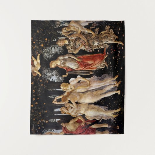 Sandro Botticelli - La Primavera Wandteppich (Vorderseite)