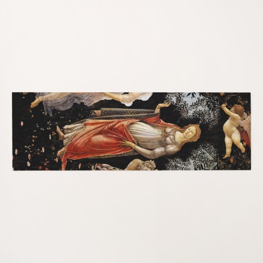 Sandro Botticelli - La Primavera Yogamatte (Rückseite (Horizontal))