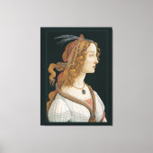 Sandro Botticelli Lady CC0282 (44 in 112 cm) Leinwanddruck (Vorderseite)