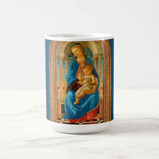 Sandro Botticelli Madonna and Child c 1470 Kaffeetasse (Mittel)