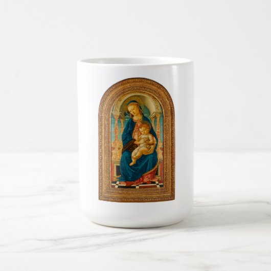 Sandro Botticelli Madonna and Child c 1470 Kaffeetasse (Mittel)
