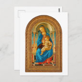 Sandro Botticelli Madonna and Child c 1470 Postkarte (Vorne/Hinten)