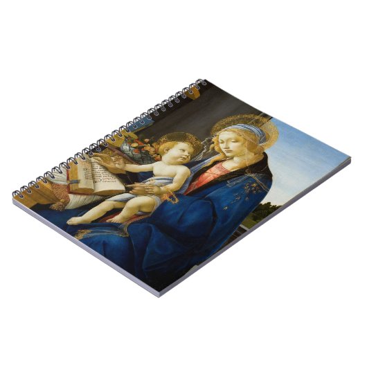 Sandro Botticelli Madonna mit dem Buch Kind Jesus (Linke Seite)