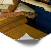 Sandro Botticelli Madonna mit dem Buch Kind Jesus Poster (Ecke)