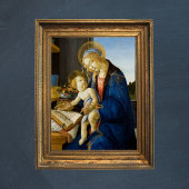 Sandro Botticelli Madonna mit dem Buch Kind Jesus Poster