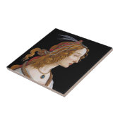 Sandro Botticelli - Portrait von Simonetta Vespucc Fliese (Seite)