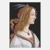 Sandro Botticelli - Portrait von Simonetta Vespucc Geschenkpapier Set