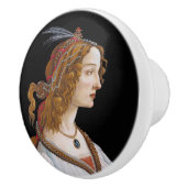Sandro Botticelli - Portrait von Simonetta Vespucc Keramikknauf (Rechts)