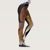 Sandro Botticelli - Portrait von Simonetta Vespucc Leggings (Rechts)