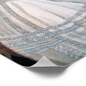 Sandro Botticelli - Portrait von Simonetta Vespucc Poster (Ecke)