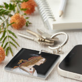 Sandro Botticelli - Portrait von Simonetta Vespucc Schlüsselanhänger (Vorderseite rechts)