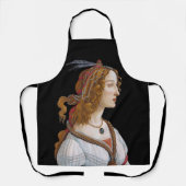 Sandro Botticelli - Portrait von Simonetta Vespucc Schürze (Vorderseite)