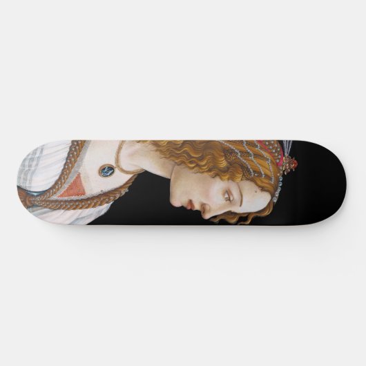 Sandro Botticelli - Portrait von Simonetta Vespucc Skateboard (Horizontal)