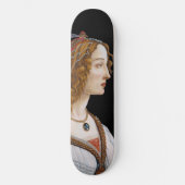 Sandro Botticelli - Portrait von Simonetta Vespucc Skateboard (Vorderseite)