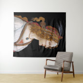 Sandro Botticelli - Portrait von Simonetta Vespucc Wandteppich (Beispiel (Horizontal))