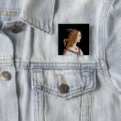 Sandro Botticelli - Porträt von Simonetta Vespucci Button (Beispiel)