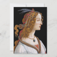 Sandro Botticelli - Porträt von Simonetta Vespucci