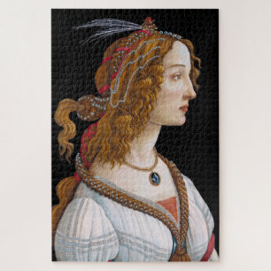 Sandro Botticelli - Porträt von Simonetta Vespucci Puzzle