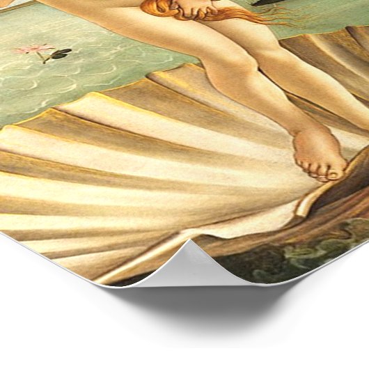 Sandro Botticelli Poster (Ecke)
