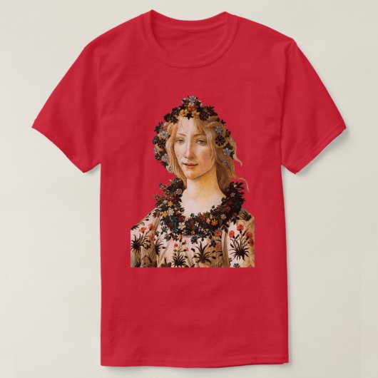 Sandro Botticelli Primavera 1 T-Shirt (Design vorne)