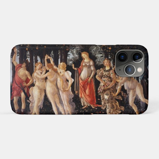 Sandro Botticelli Primavera Case-Mate iPhone Hülle (Rückseite (Horizontal))