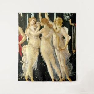 Sandro Botticelli "Primavera - Drei Grazien" Wandteppich