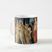 Sandro Botticelli - Primavera (Frühjahr) Kunst, Di Kaffeetasse (Vorderseite Links)