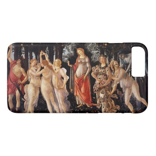 Sandro Botticelli Primavera Kunst Case-Mate iPhone Hülle (Rückseite (Horizontal))