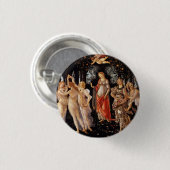 Sandro Botticelli Primavera Kunst, Dichtung und Mu Button (Vorne & Hinten)