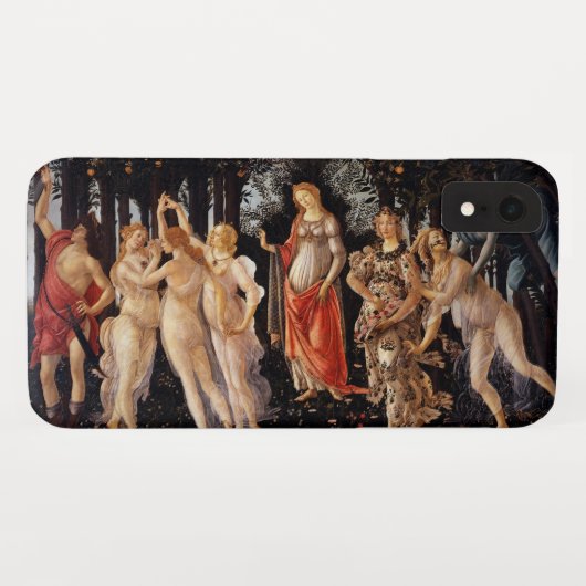 Sandro Botticelli Primavera Kunst, Dichtung und Mu Case-Mate iPhone Hülle (Rückseite (Horizontal))