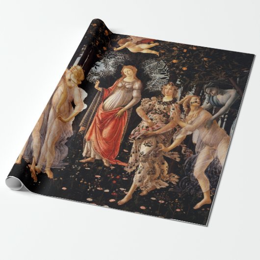 Sandro Botticelli Primavera Kunst, Dichtung und Mu Geschenkpapier (Ungerollt)