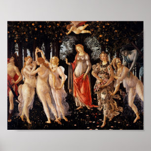Sandro Botticelli Primavera Kunst, Dichtung und Mu Poster