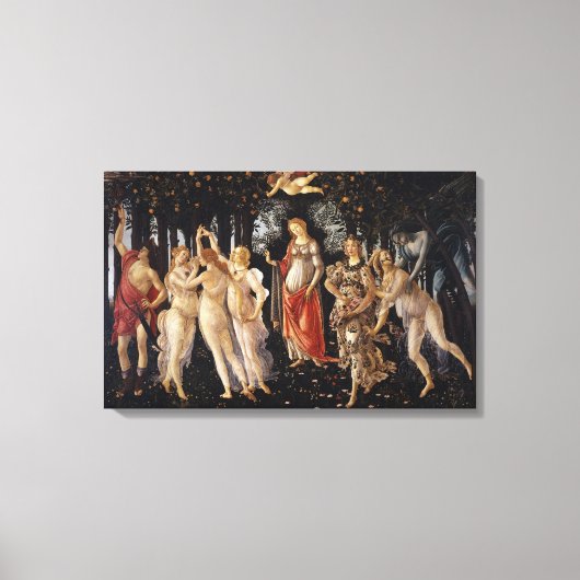 Sandro Botticelli – Primavera Leinwanddruck (Vorderseite)