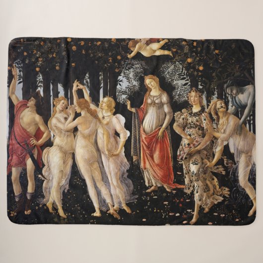 Sandro Botticelli - Primavera Sherpadecke (Vorderseite (Horizontal))