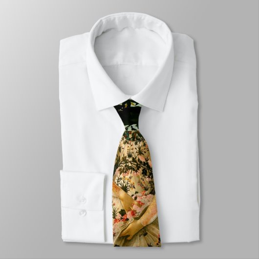 Sandro Botticelli "Primavera (Spring)" Neck Tie Krawatte (Gebunden)