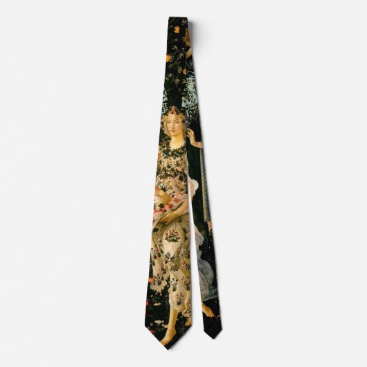 Sandro Botticelli "Primavera (Spring)" Neck Tie Krawatte (Vorderseite)