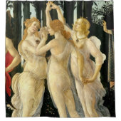 Sandro Botticelli "Primavera - Three Graces" Duschvorhang (Vorderseite)