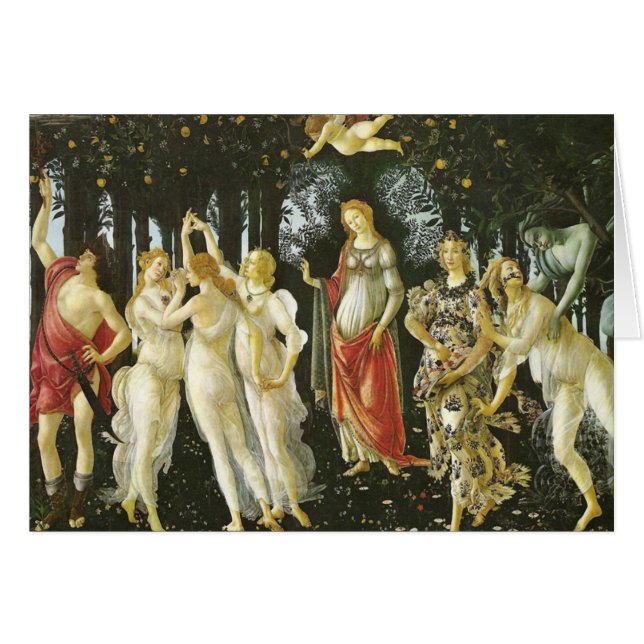 Sandro Botticelli- - Primaveragaschromatographie (Vorderseite (Horizontal))
