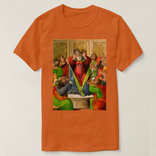 Sandro Botticelli quotDescent Of The Holy Ghostquo T-Shirt (Design vorne)
